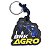 Chaveiro Emborrachado BRK Agro Trator Azul - Imagem 1