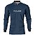 Camisa Brk Motociclismo Azul Himalayan com Proteção Solar UV50+ - Imagem 1