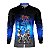 Camisa Motociclismo Brk Africa Twin Azul com Proteção Solar UV50+ - Imagem 1