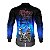 Camisa Motociclismo Brk Africa Twin Azul com Proteção Solar UV50+ - Imagem 2