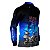 Camisa Motociclismo Brk Africa Twin Azul com Proteção Solar UV50+ - Imagem 3