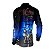 Camisa Motociclismo Brk Africa Twin Azul com Proteção Solar UV50+ - Imagem 4