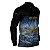 Camisa Motociclismo Brk Patagônia Preta e Azul com Proteção Solar UV50+ - Imagem 3