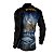 Camisa Motociclismo Brk Patagônia Preta e Azul com Proteção Solar UV50+ - Imagem 4
