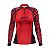 Camisa de Pesca Brk Básica Floral Salmão e Chumbo com Proteção UV50+ - Imagem 1