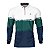 Camisa Agro Brk Textura Verde Azul e Branco com Proteção Solar UV50+ - Imagem 1