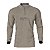 Camisa de Pesca Básica Bege com UV50+ - Imagem 1