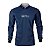 Camisa de Pesca Brk Offshore Gear Cavala Azul com Proteção Solar UV50+ - Imagem 1