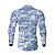 Camisa de Pesca Brk Camuflado Azul com Proteção Solar UV50+ - Imagem 2