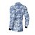 Camisa de Pesca Brk Camuflado Azul com Proteção Solar UV50+ - Imagem 4