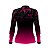 Camisa Agro Brk Feminina Preta e Rosa com Proteção Solar UV50+ - Imagem 2