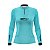 Camisa Agro Brk Feminina Ciano com Proteção Solar UV50+ - Imagem 1