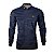 Camisa Masculina Agro Brk Mescla Azul Escuro com Proteção Solar UV50+ - Imagem 1