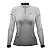 Camisa Feminina Agro Brk Mescla Branca com Proteção Solar UV50+ - Imagem 2