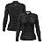 Camisa Feminina Agro Brk Mescla Cinza Escuro com Proteção Solar UV50+ - Imagem 1