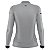 Camisa Feminina Agro Brk Básica Cinza Claro com Proteção Solar UV50+ - Imagem 2
