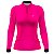 Camisa Feminina Agro Brk Básica Rosa com Proteção Solar UV50+ - Imagem 1