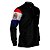 Camisa Agro Brk Preta Bandeira Paraguai Braço com Proteção Solar UV50+ - Imagem 3