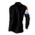 Camisa Agro Brk Preta Bandeira Paraguai Braço com Proteção Solar UV50+ - Imagem 4