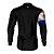 Camisa Agro Brk Preta Bandeira Paraguai Braço com Proteção Solar UV50+ - Imagem 2