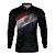 Camisa Agro Brk Preta Bandeira Paraguai Peito Rio Grande  com Proteção Solar UV50+ - Imagem 1