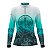 Camisa Feminina Agro Brk São Bento Ciano Claro com Proteção Solar UV50+ - Imagem 2