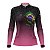 Camisa Feminina Agro Brk Camuflado Preto e Rosa Bandeira do Brasil com Proteção Solar UV50+ - Imagem 1