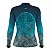 Camisa Feminina Agro Brk São Bento Ciano Escuro com Proteção Solar UV50+ - Imagem 3