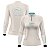 Camisa de Pesca Feminina Brk Offshore Gear Atum Branco com Proteção Solar UV50+ - Imagem 1