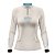 Camisa de Pesca Feminina Brk Offshore Gear Atum Branco com Proteção Solar UV50+ - Imagem 2