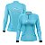 Camisa de Pesca Feminina Brk Offshore Gear Atum Azul com Proteção Solar UV50+ - Imagem 1