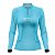 Camisa de Pesca Feminina Brk Offshore Gear Atum Azul com Proteção Solar UV50+ - Imagem 2