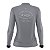 Camisa de Pesca Feminina Brk Offshore Gear Iscas Cinza com Proteção Solar UV50+ - Imagem 3