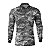 Camisa de Pesca Brk Camuflado Preto com Proteção Solar UV50+ - Imagem 1