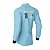 Camisa de Pesca Brk Fishing State of Mind Azul com Proteção Solar UV50+ - Imagem 4