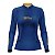 Camisa de Pesca Feminina Brk Fishing Club Amarelo com Proteção Solar UV50+ - Imagem 2