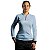 Camisa de Pesca Feminina Brk Cavala Mapa Náutico Azul Claro com Proteção Solar UV50+ - Imagem 4