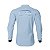 Camisa de Pesca Brk Cavala Mapa Náutico Azul Claro com Proteção Solar UV50+ - Imagem 2