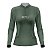Camisa de Pesca Feminina Brk Jig Head Verde Fishing Club com Proteção Solar UV50+ - Imagem 2