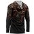 Camisa FusionX Brk Hunter Camu Floresta Preta com Capuz e Proteção UV50+ - Imagem 2