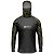 Camisa FusionX Brk Camuflada Verde Preto Capuz e Proteção UV50+ - Imagem 1