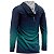 Camisa FusionX Brk Azul Celeste Estrelas com Capuz e Proteção UV50+ - Imagem 2
