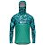 Camisa FusionX Brk Camuflada Verde Água com Capuz e Proteção UV50+ - Imagem 1