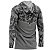 Camisa FusionX Brk Deep Cinza Camuflado com Capuz e Proteção UV50+ - Imagem 2
