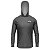 Camisa de Pesca com Capuz Brk Strong Fishing Cinza com Proteção UV50+ - Imagem 1
