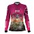 Camisa Agro Feminina Brk Rosa Drone T10 com Proteção Solar UV50+ - Imagem 2