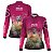 Camisa Agro Feminina Brk Rosa Drone T10 com Proteção Solar UV50+ - Imagem 1