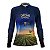 Camisa Agro Feminina Brk Drone Bandeira do Brasil com Proteção Solar UV50+ - Imagem 2