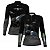 Camisa Agro Feminina Brk Drone T40 Air Force Preto com Proteção Solar UV50+ - Imagem 1