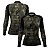 Camisa Agro Feminina Brk Camuflada Verde Folhas com Proteção Solar UV50+ - Imagem 1